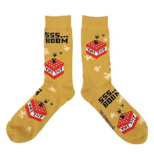 Picture of Minecraft Create 5 Pair Crew Socks