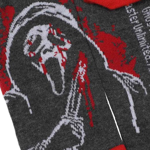 Picture of Ghost Face 5 Pair Ankle Socks