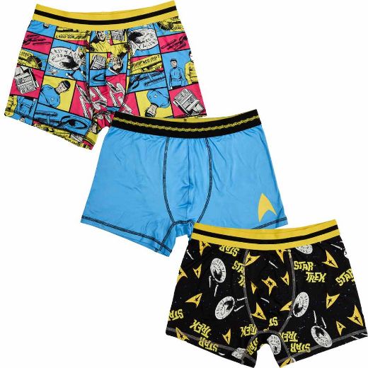 Picture of Star Trek AOP Adult 3 pc. Boxer Briefs