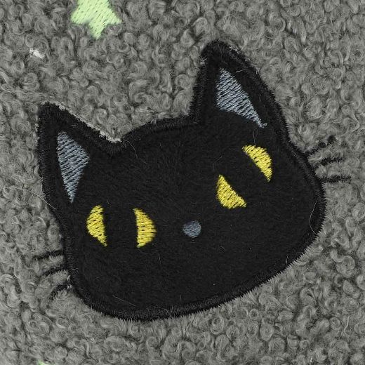 Picture of Bioworld Glow in the Dark Faux Fur Scuff Slipper