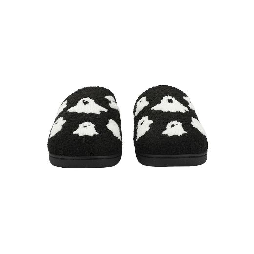 Picture of Bioworld Ghosts Faux Fur Scuff Slipper