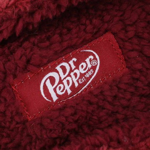 Picture of Dr. Pepper Faux Fur Scuff Slipper