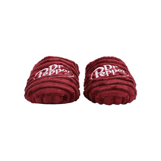 Picture of Dr. Pepper Faux Fur Scuff Slipper