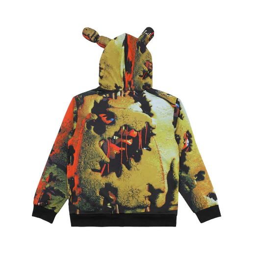 Picture of Five Nights at Freddy's Springtrap Cosplay Zip-up Mask Hoodie