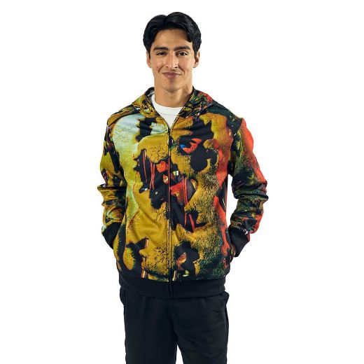 Picture of Five Nights at Freddy's Springtrap Cosplay Zip-up Mask Hoodie
