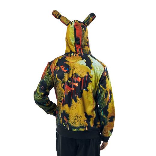 Picture of Five Nights at Freddy's Springtrap Cosplay Zip-up Mask Hoodie