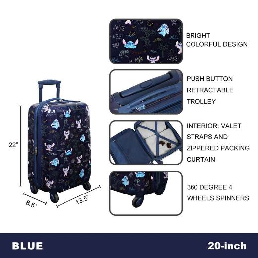 Picture of Disney Stitch AOP 6 pc Travel Set