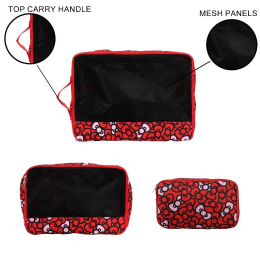 Picture of Hello Kitty AOP 6 pc Travel Set