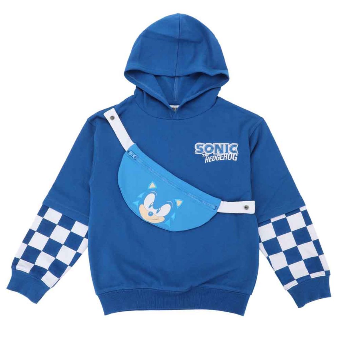 Picture of Sonic the Hedgehog Youth Fanny Pack Hoodie
