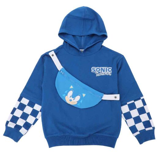 Picture of Sonic the Hedgehog Youth Fanny Pack Hoodie