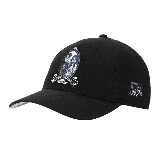 Picture of Tim Burton's Corpse Bride Emily & Victor Embroidered Hat