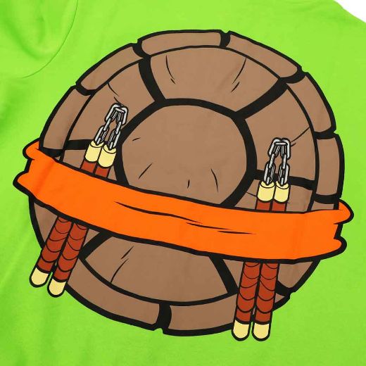 Picture of Teenage Mutant Ninja Turtles Michelangelo Cosplay Zip-up Hoodie