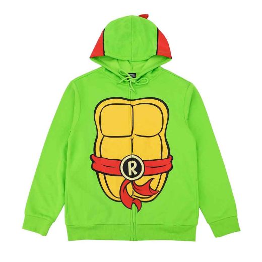 Picture of Teenage Mutant Ninja Turtles Raphael Cosplay Zip-up Hoodie