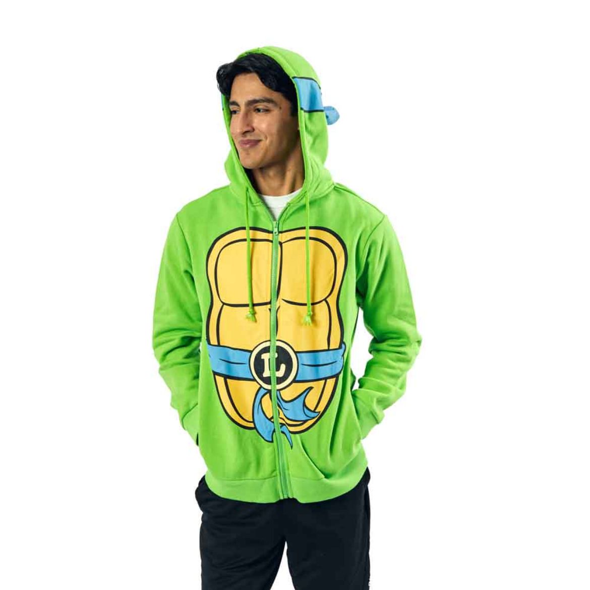 Picture of Teenage Mutant Ninja Turtles Leonardo Cosplay Zip-up Hoodie