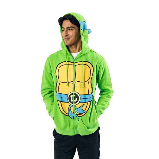 Picture of Teenage Mutant Ninja Turtles Leonardo Cosplay Zip-up Hoodie