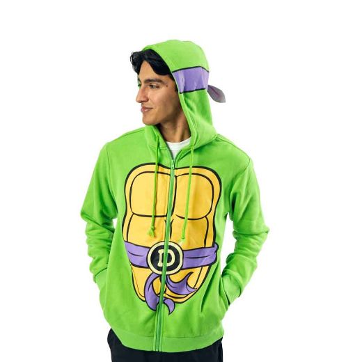 Picture of Teenage Mutant Ninja Turtles Donatello Cosplay Zip-up Hoodie