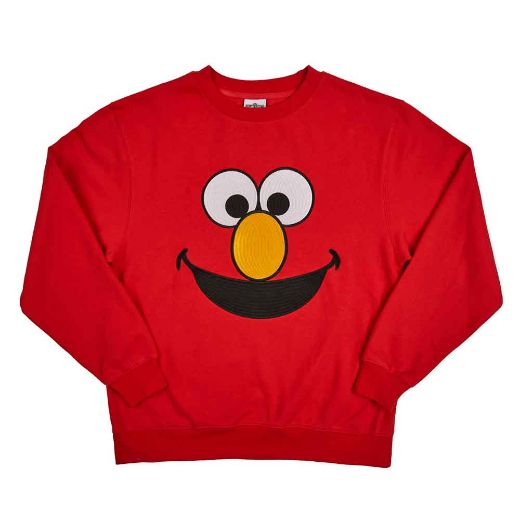 Picture of Sesame Street Elmo Embroidered Juniors Sweatshirt