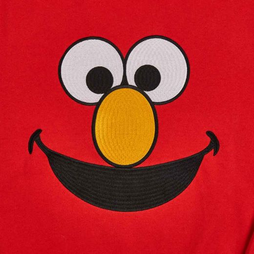 Picture of Sesame Street Elmo Embroidered Juniors Sweatshirt