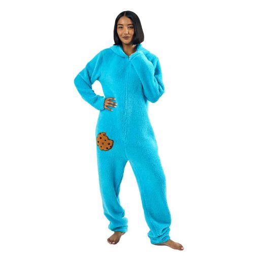 Picture of Sesame Street Cookie Monster Unisex Cosplay Union Suit