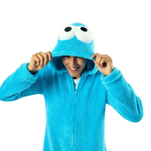 Picture of Sesame Street Cookie Monster Unisex Cosplay Union Suit