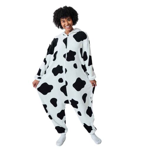 Picture of Bioworld Cow Unisex Cosplay Union Suit