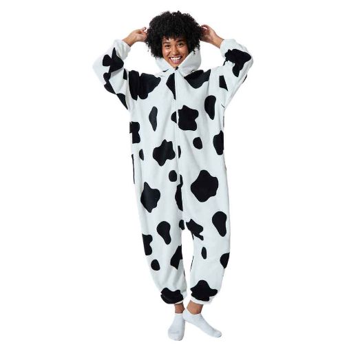 Picture of Bioworld Cow Unisex Cosplay Union Suit