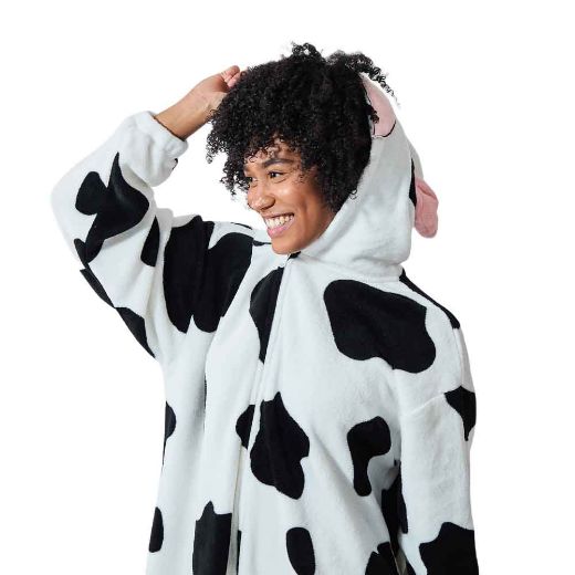 Picture of Bioworld Cow Unisex Cosplay Union Suit