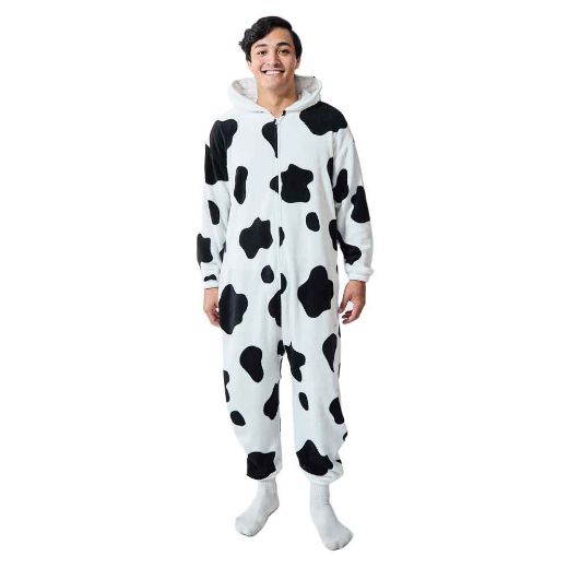 Picture of Bioworld Cow Unisex Cosplay Union Suit