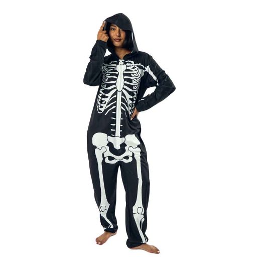 Picture of Bioworld Skeleton Unisex Cosplay Union Suit