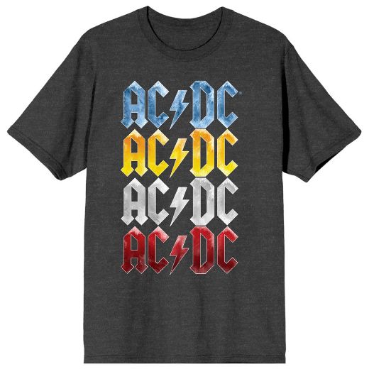 Picture of AC/DC Color Repeat Logo Unisex Tee