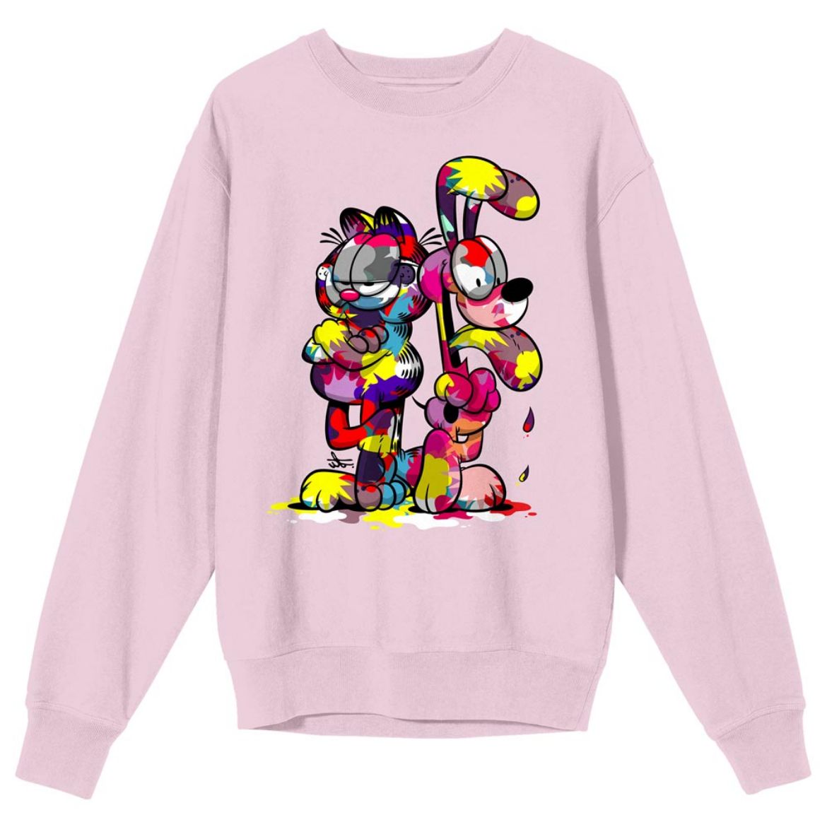 Picture of Garfield & Odie Painted Unisex Sweatshirt
