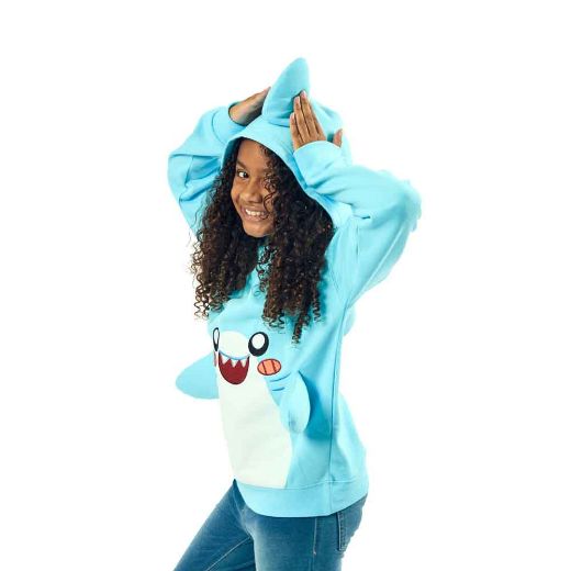 Picture of LankyBox Thicc Shark Youth 3D Cosplay Hoodie