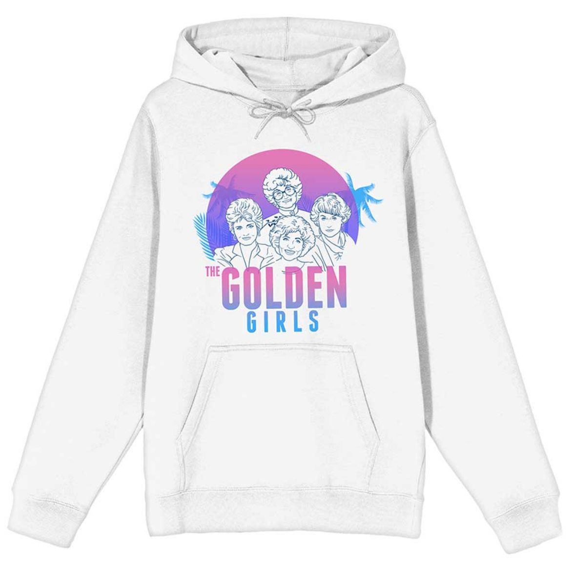 Picture of Golden Girls Gradient Sketch Unisex Hoodie