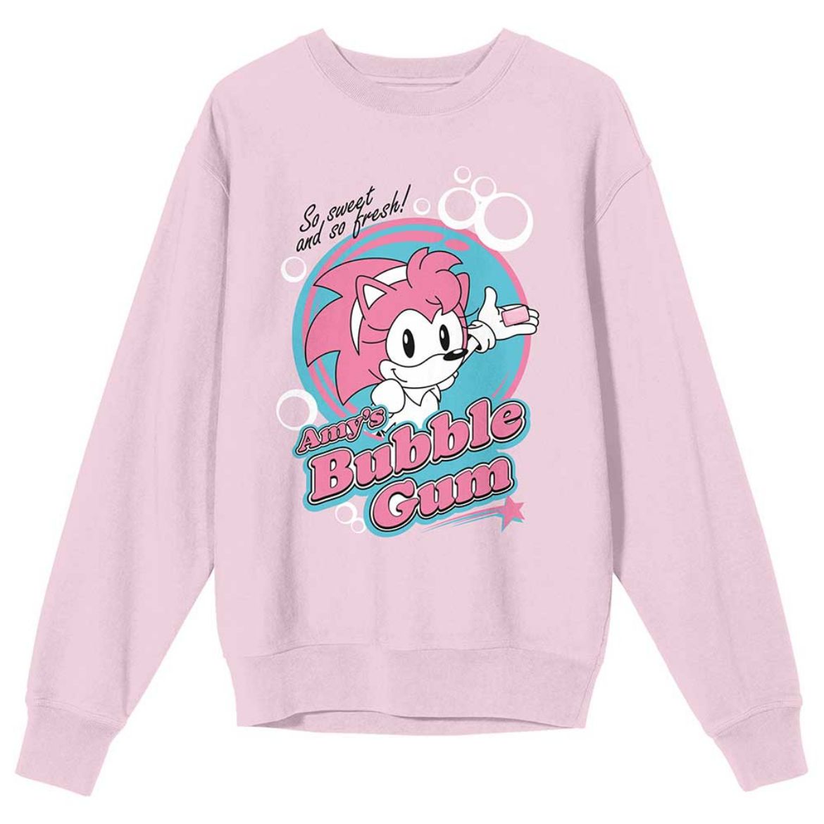 Picture of Sonic the Hedgehog Amy's Bubble Gum Unisex Sweatshirt