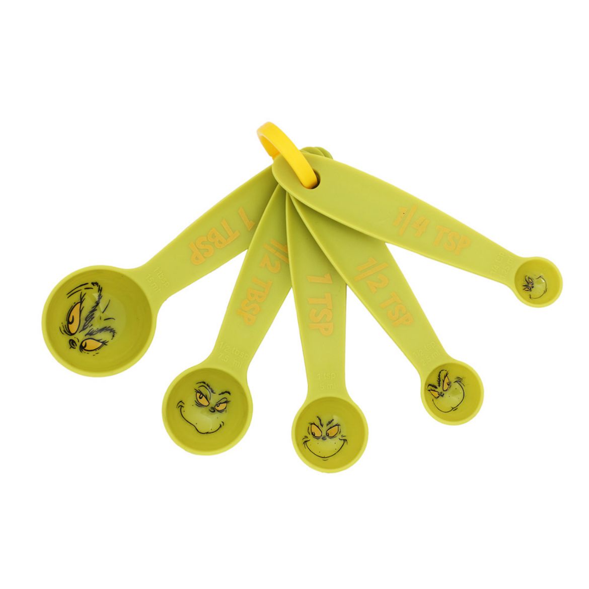 Picture of Dr. Seuss The Grinch Big Face Measuring Spoons