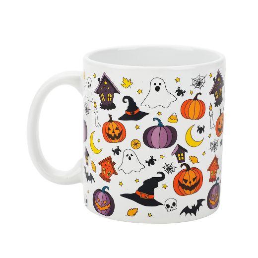 Picture of Bioworld Halloween 16 oz. Ceramic Mugs - Set of 2