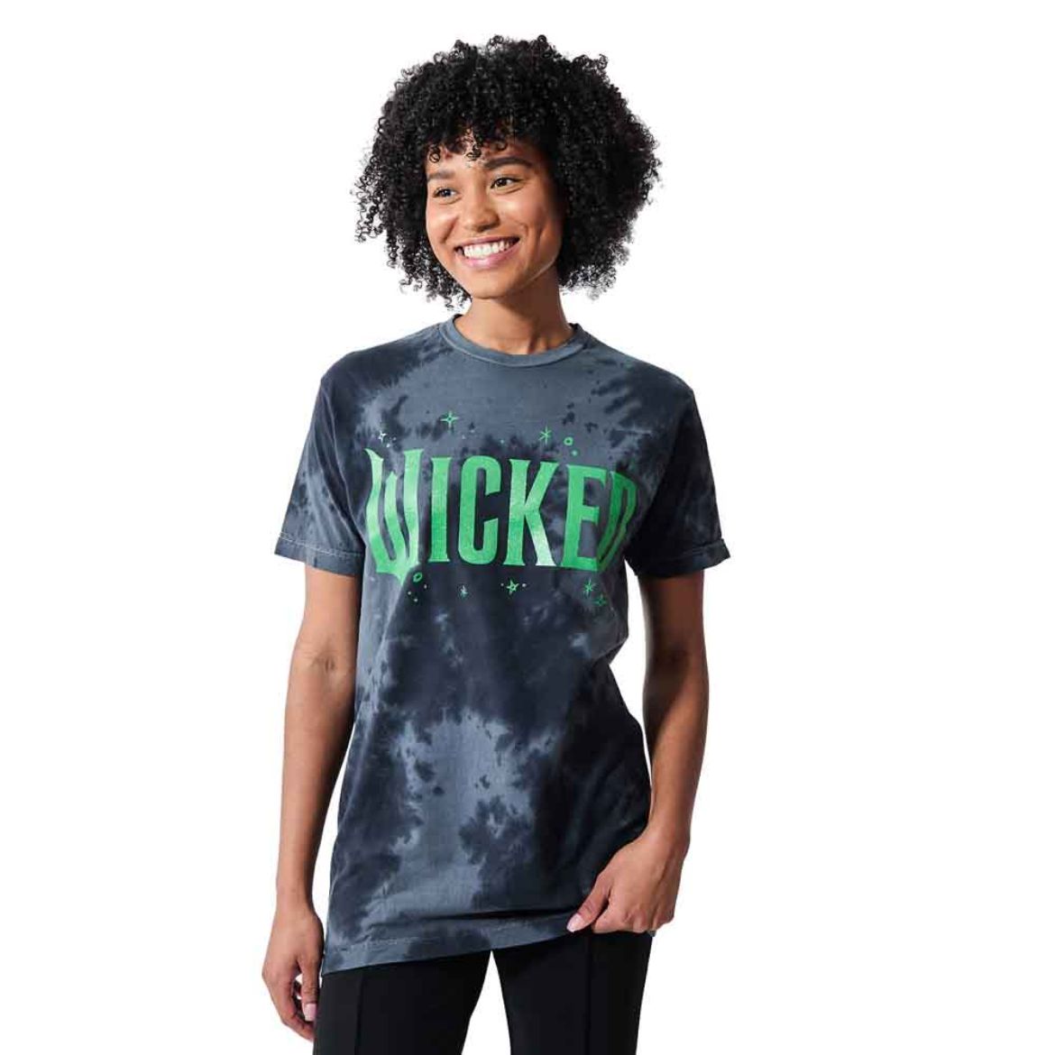 Picture of Wicked Logo Cloud Washed Juniors Tee