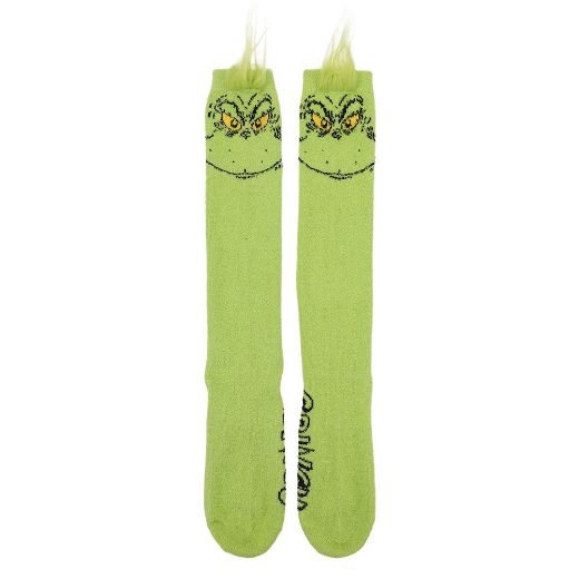 Picture of Dr. Seuss The Grinch 3D Knee High Socks