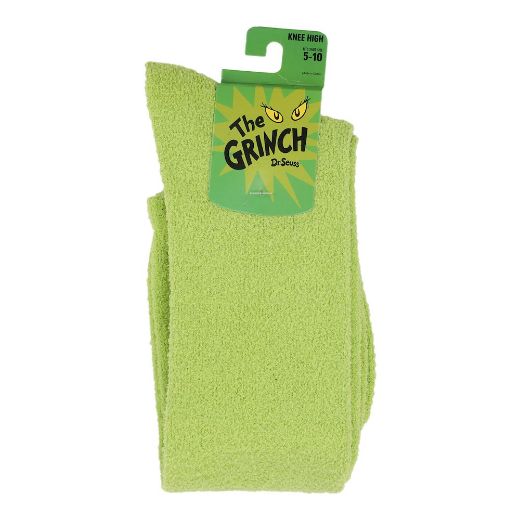 Picture of Dr. Seuss The Grinch 3D Knee High Socks