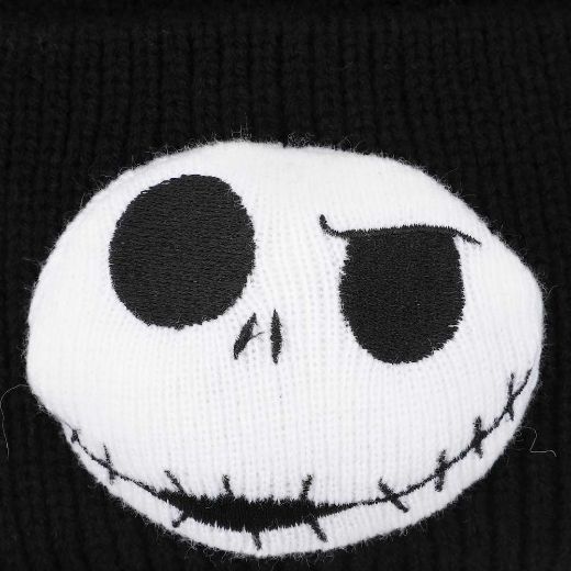 Picture of The Nightmare Before Christmas Jack 3D Plush Tall Cuff Beanie