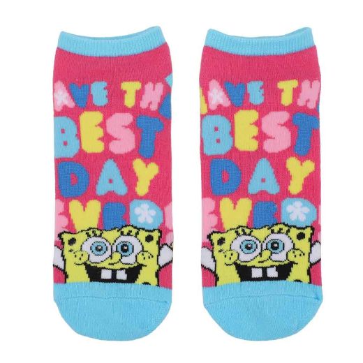 Picture of SpongeBob SquarePants 5 Pair Ankle Socks