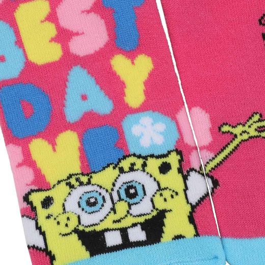 Picture of SpongeBob SquarePants 5 Pair Ankle Socks