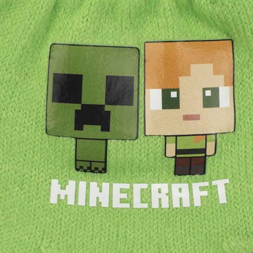 Picture of Minecraft Alex & Creeper Youth Earmuff & Gloves Combo
