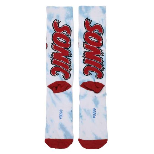 Picture of Sonic the Hedgehog I'm Outta Here Sublimated Crew Socks