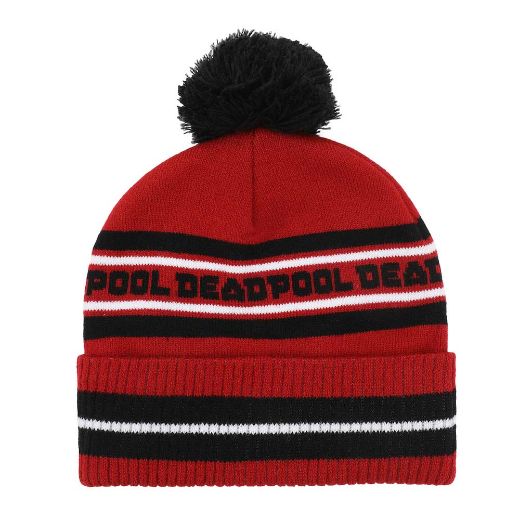 Picture of Marvel Deadpool Pom Cuff Beanie