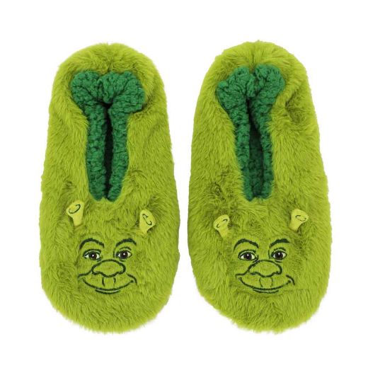 Picture of Dreamworks Shrek 3D Faux Fur Slippers