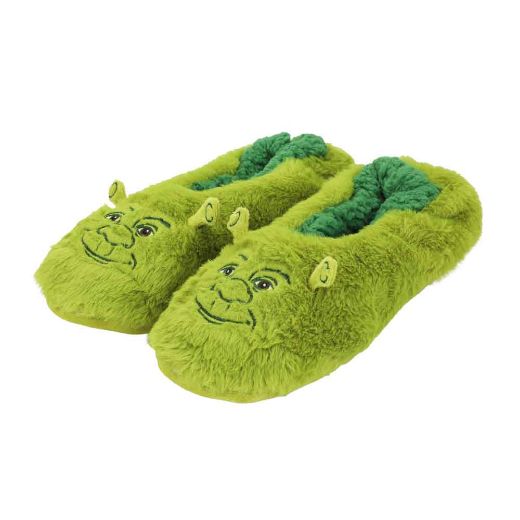 Picture of Dreamworks Shrek 3D Faux Fur Slippers