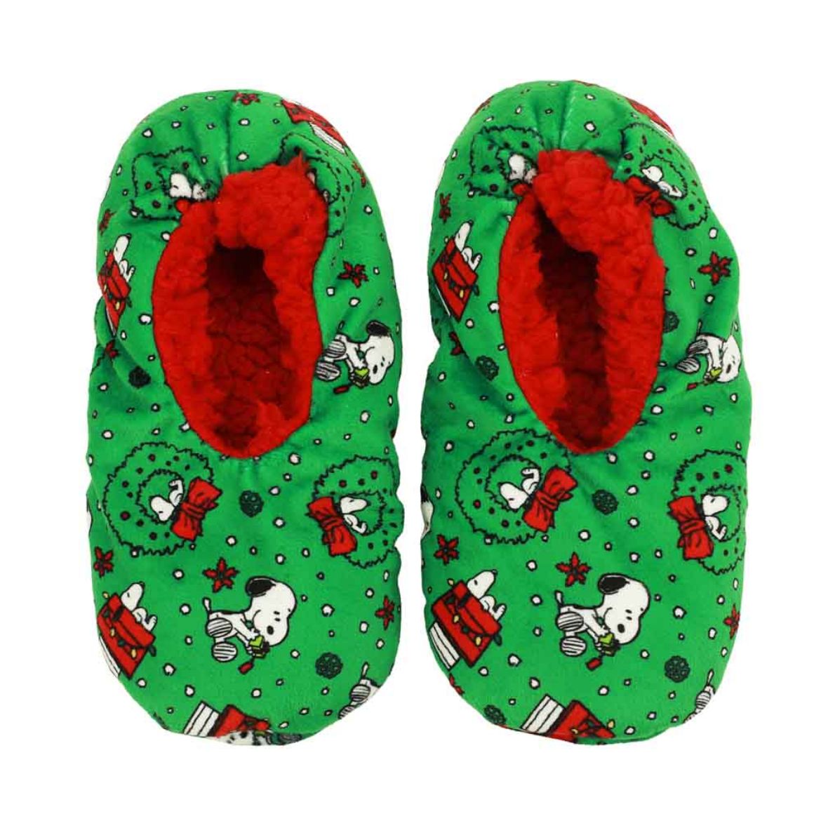 Picture of Peanuts Snoopy Christmas Youth Slipper Socks