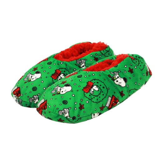 Picture of Peanuts Snoopy Christmas Youth Slipper Socks