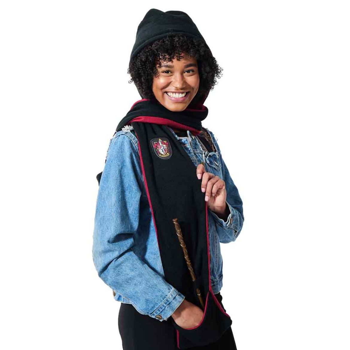 Picture of Harry Potter Gryffindor Snood with Wand Pocket